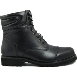 Femme Lab78 Boots en Cuir Cécile noires