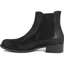 Best Lab78 Boots en Cuir Ella noires