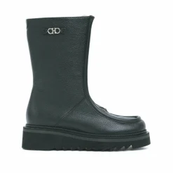 Femme Salvatore Ferragamo Boots en cuir Eurialo noires