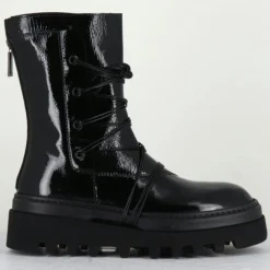 Outlet Lemargo Boots en Cuir ev noires