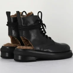 Outlet Garrice Lab Boots en Cuir Hug noires