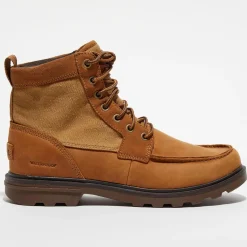 Hot Sorel Boots en Cuir imperméables Carson™Moc marron