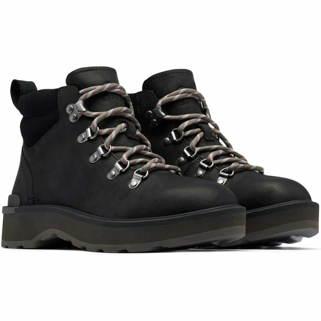 Hot Sorel Boots en Cuir imperméables Hi-Line™ Hiker noires