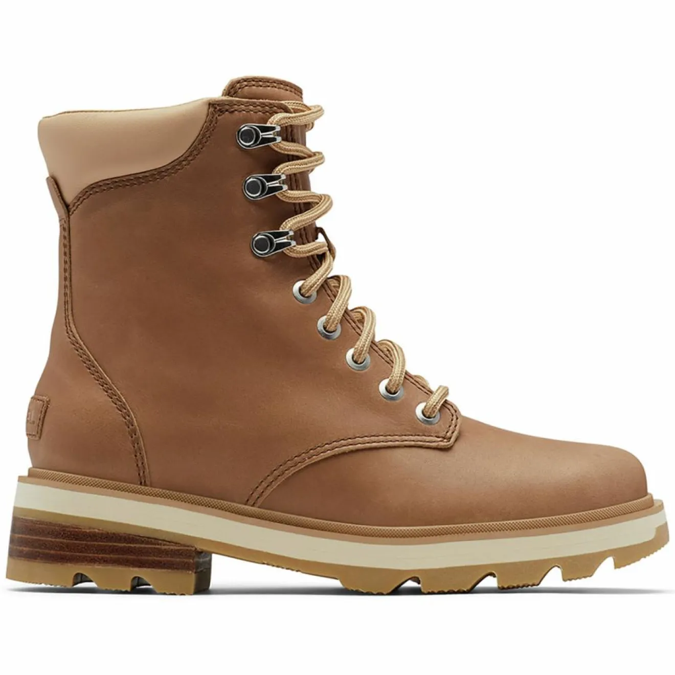 Femme Sorel Boots en Cuir Lennox cognac