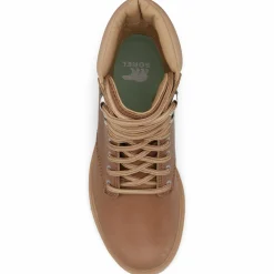 Femme Sorel Boots en Cuir Lennox cognac