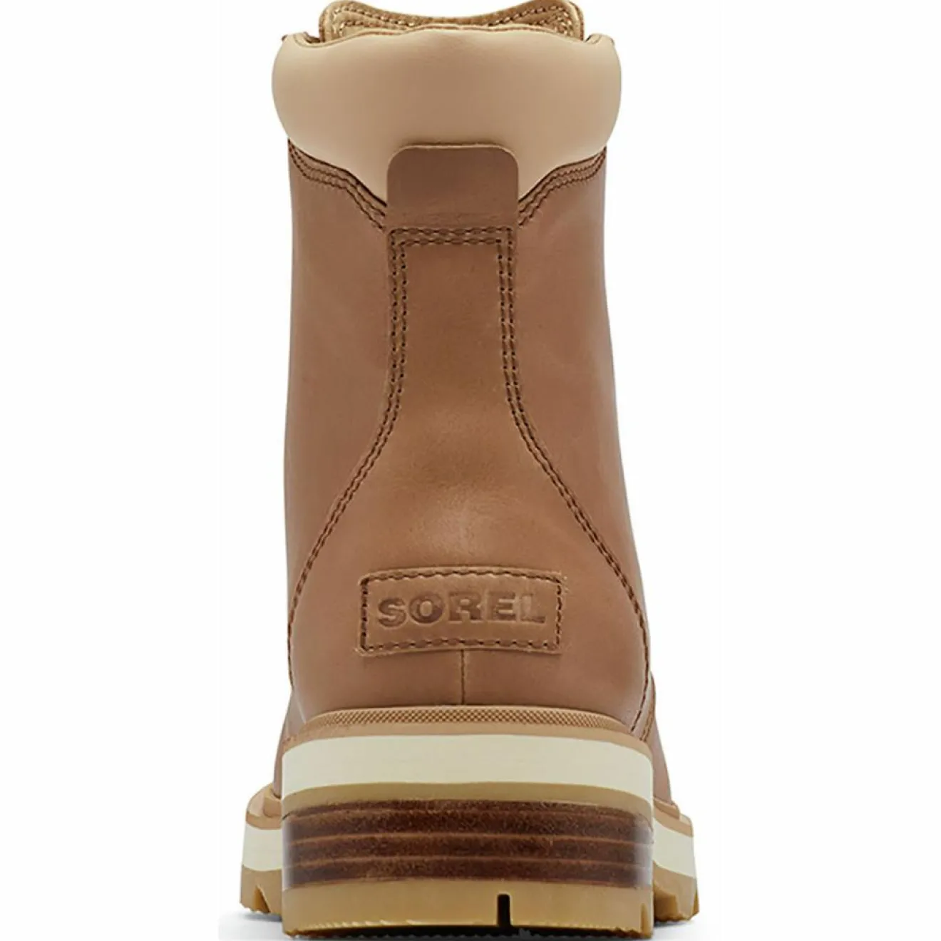Femme Sorel Boots en Cuir Lennox cognac