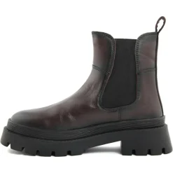 Outlet Lab78 Boots en Cuir Olivia bordeaux