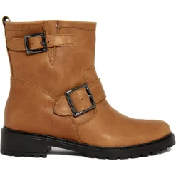 Outlet Lab78 Boots en Cuir Pia camel