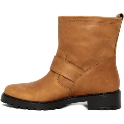 Outlet Lab78 Boots en Cuir Pia camel