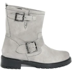 Hot Lab78 Boots en Cuir Pia grises