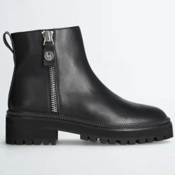 Hot Liu-Jo Boots en Cuir Pink noires