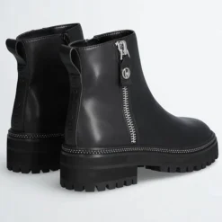 Hot Liu-Jo Boots en Cuir Pink noires