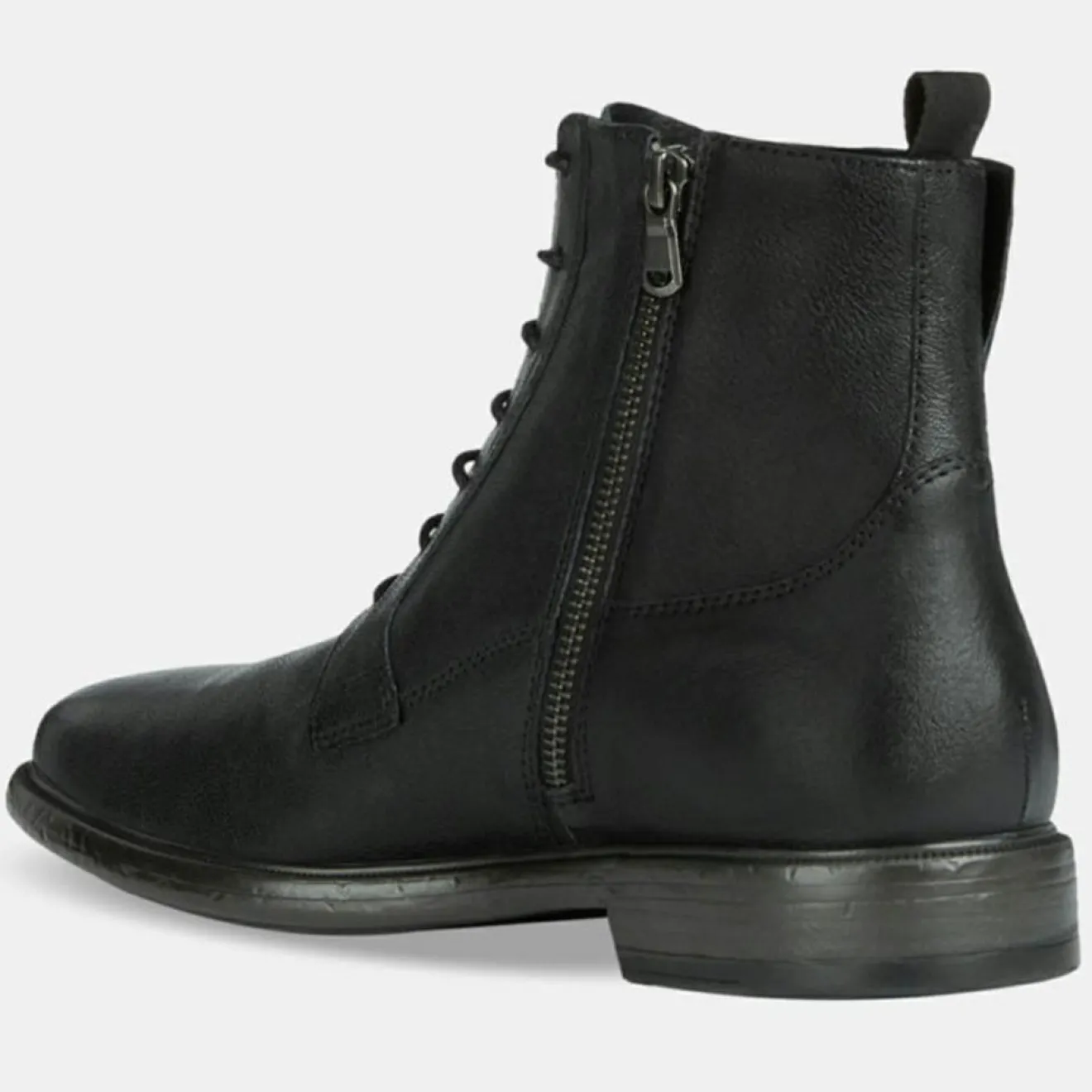 Discount Geox Boots en Cuir Terence noir