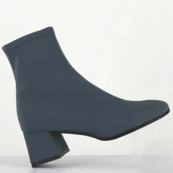 New Garrice Boots en Cuir vare grises - Talon : 6cm