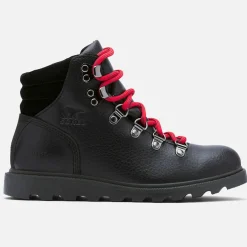 Enfant Sorel Boots en Cuir Youth Madison noires
