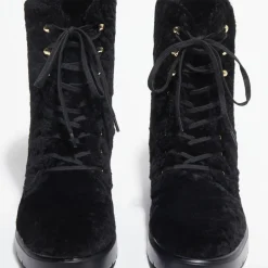 Femme Stuart Weitzman Boots en Peau de Mouton McKenzee Chill noires