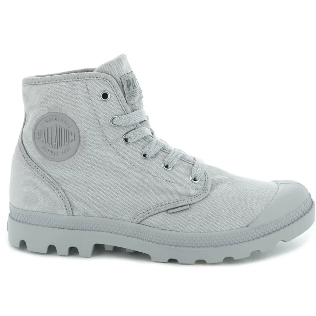 Online Palladium Boots en Toile Pampa Hi grises