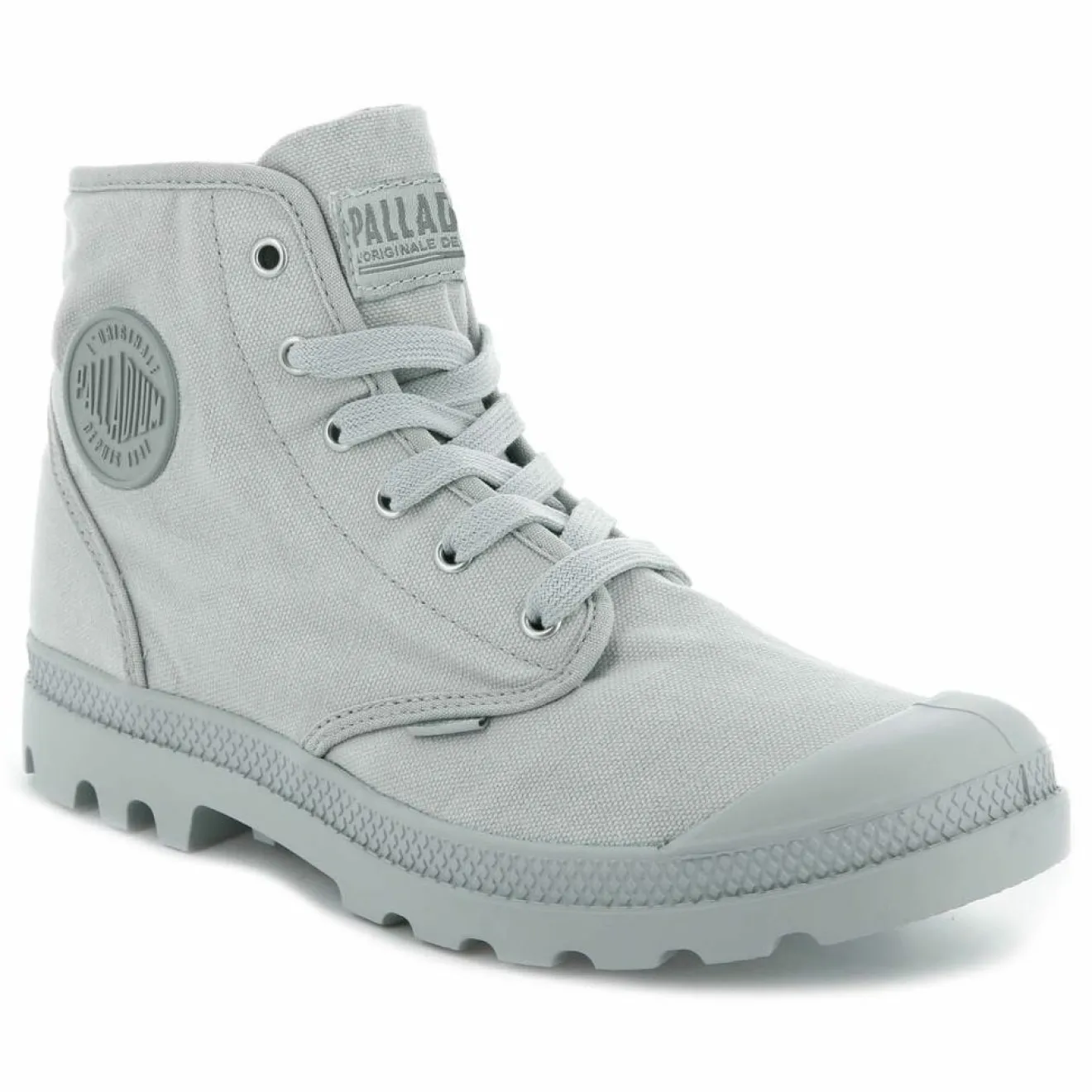 Online Palladium Boots en Toile Pampa Hi grises