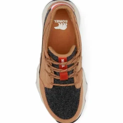 Sale Sorel Boots en Velours de Cuir doublure polaire Kinetic cognac