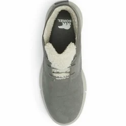 Femme Sorel Boots en Velours de Cuir Explorer Next grises