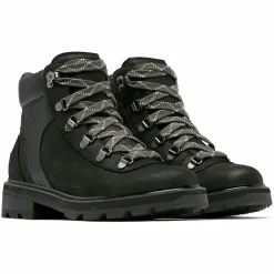 Hot Sorel Boots en Velours de Cuir Lennox noires
