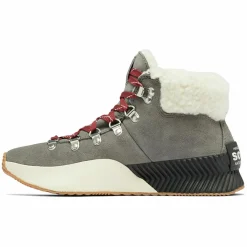 Femme Sorel Boots en Velours de Cuir doublure polaire Out N About III grises