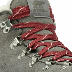 Femme Sorel Boots en Velours de Cuir doublure polaire Out N About III grises