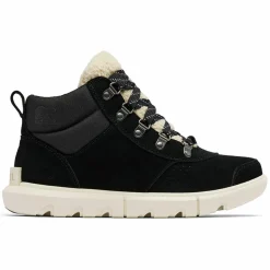 Outlet Sorel Boots en Velours de Cuir Explorer Next noires