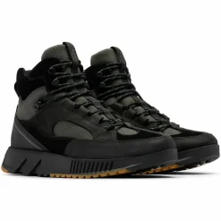 Homme Sorel Boots en Velours de Cuir Mac Hill noires