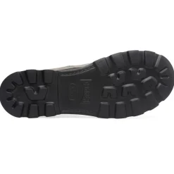 Homme Camper Boots en Velours de Cuir Brutus grises