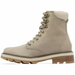 New Sorel Boots en Velours de Cuir Lennox taupe