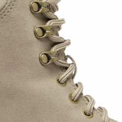 New Sorel Boots en Velours de Cuir Lennox taupe