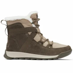 Outlet Sorel Boots fourrées en Velours de Cuir & Textile imperméables Whitney™ II Flurry marron