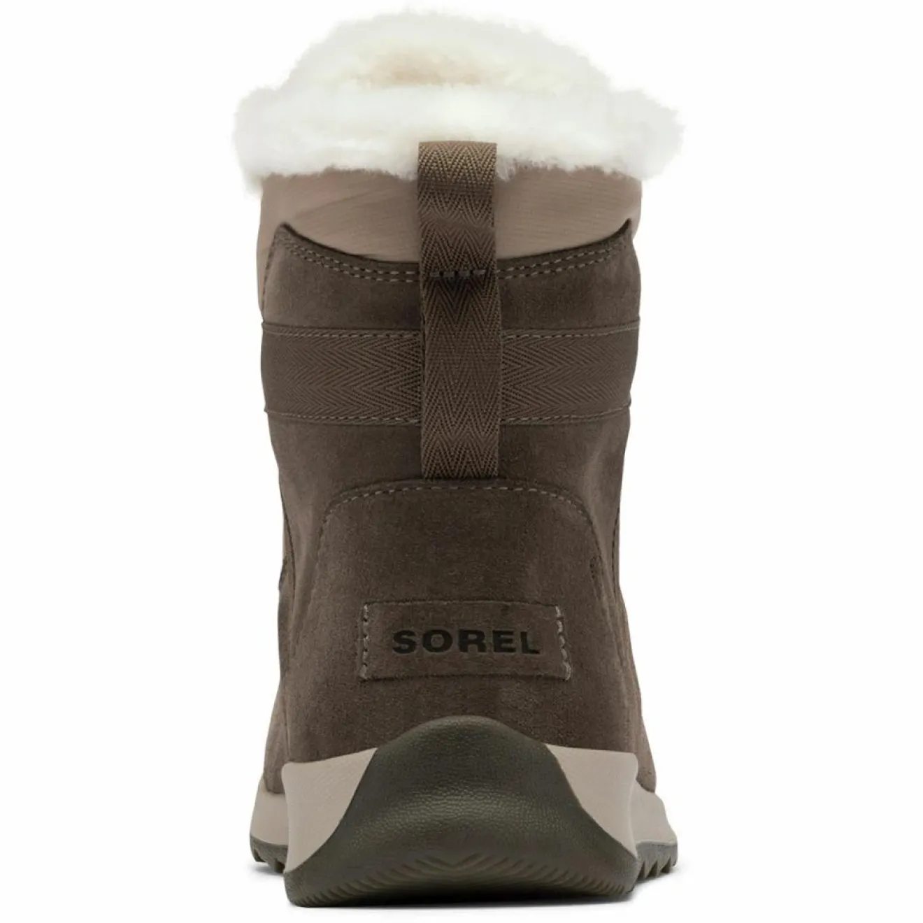 Outlet Sorel Boots fourrées en Velours de Cuir & Textile imperméables Whitney™ II Flurry marron