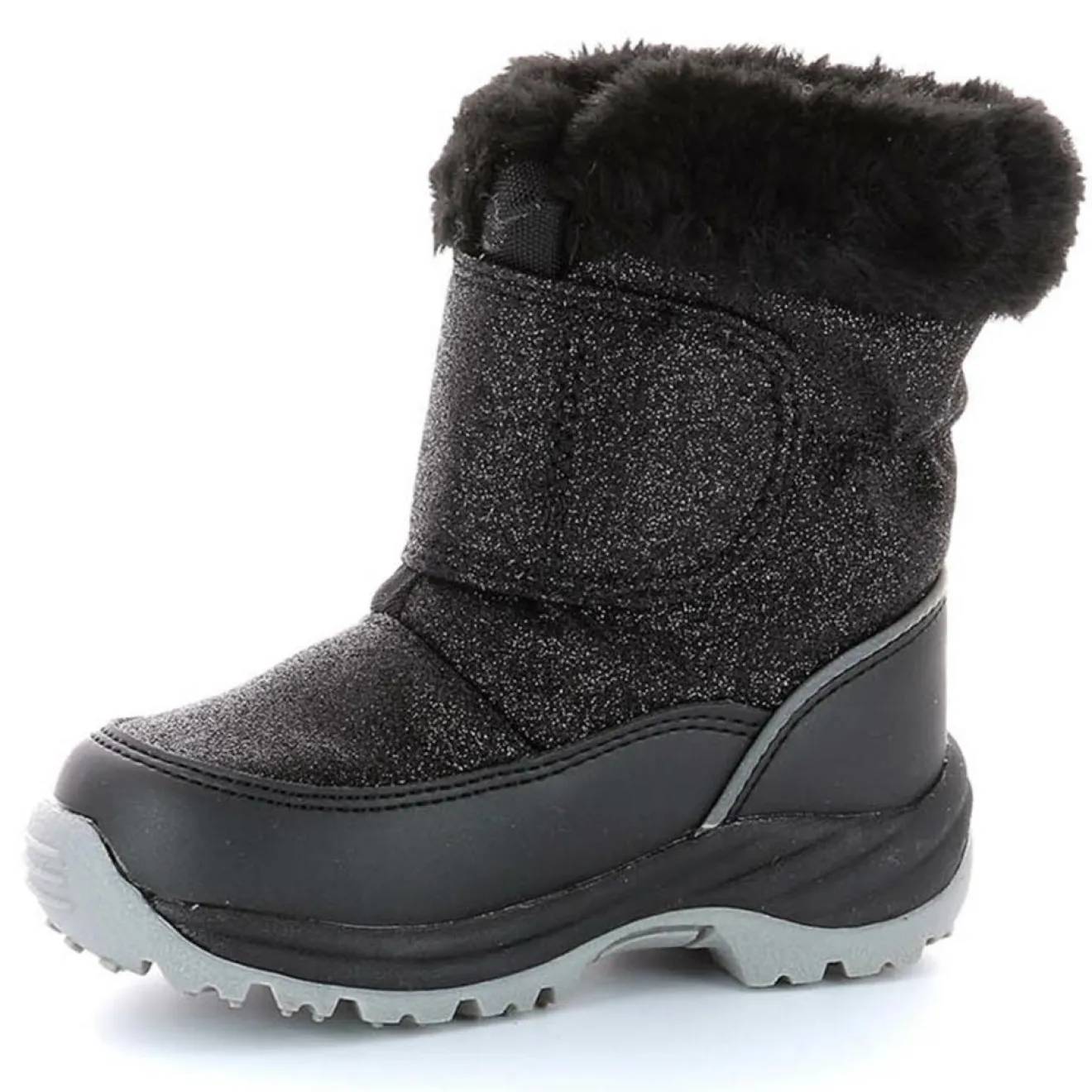 Enfant Kickers Boots Jumsnow WPF noir brillant