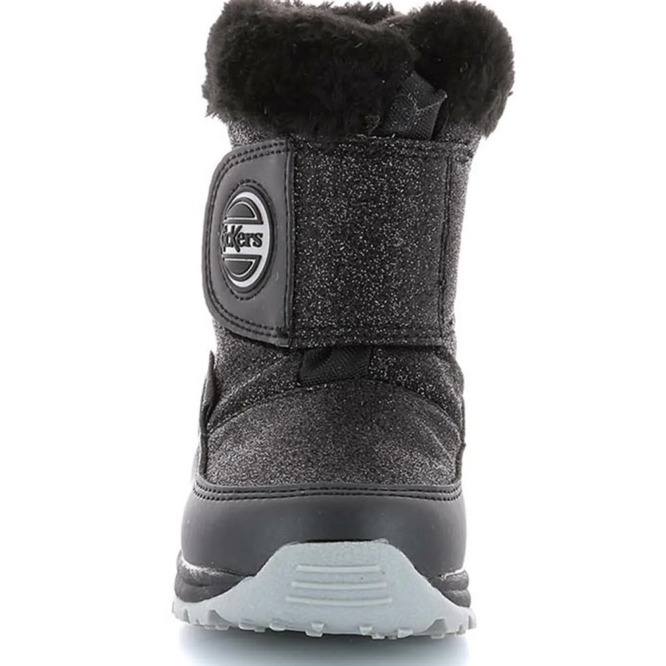 Enfant Kickers Boots Jumsnow WPF noir brillant