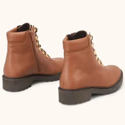 Femme Cosmoparis Boots Vegas Vegan cognac