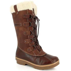 Hot Kimberfeel Bottes de neige Floriane chocolat
