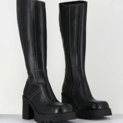 Femme E8 By Miista Bottes en Cuir dulce noires - Talon : 9.5cm