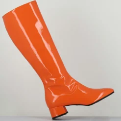 Femme Garrice Bottes en Cuir mayera oranges