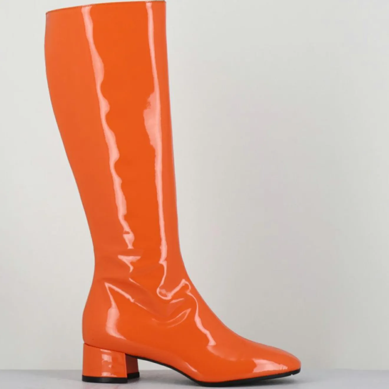 Femme Garrice Bottes en Cuir mayera oranges