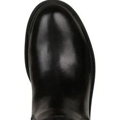 New Geox Bottes en Cuir Nevegal noires