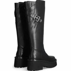 New Liu-Jo Bottes Flair en Cuir noires