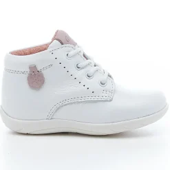 New Aster Bottillons en Cuir Gonia blancs