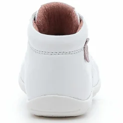 New Aster Bottillons en Cuir Gonia blancs