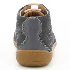 Aster Bottillons en Cuir Pistile gris foncé