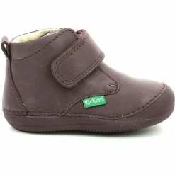 Hot Kickers Bottillons en Cuir Sabio violet foncé