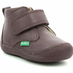 Hot Kickers Bottillons en Cuir Sabio violet foncé