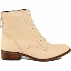 Femme Lab78 Bottines à lacets en Cuir marron