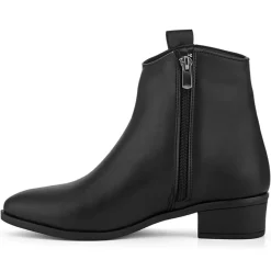 Lab78 Bottines à talon Clara noires - Talon 12 cm